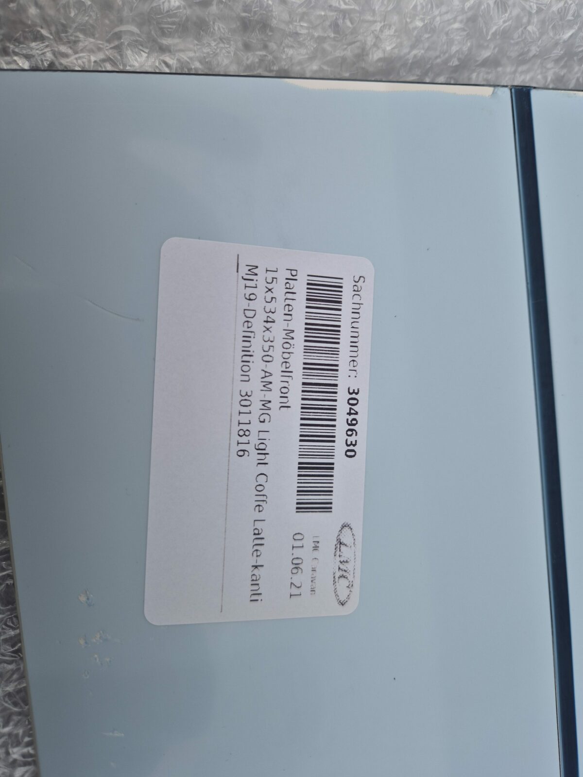 Front meblowy / drzwiczki HYMER Dethleffs Bürstner LMC 534x350 mm Light Coffe Latte – OEM 3049630 .-3 - obrazek 3