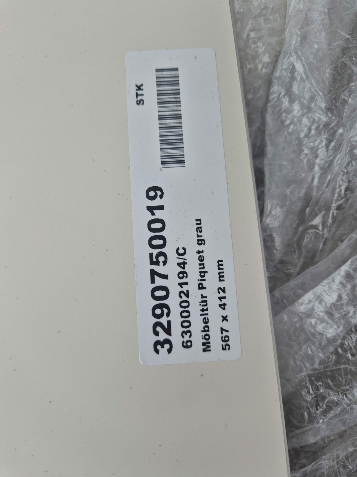 Front meblowy / drzwiczki MC / Hymer / Dethleffs / Bürstner Piquet grau 56,7x41,2 cm – SKU 3290750019 (14) - obrazek 3